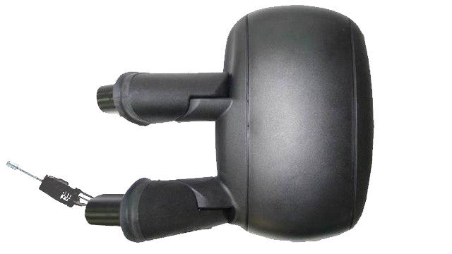 Espelho Esquerdo Manual Fiat Doblo 01-10 C/ Pino