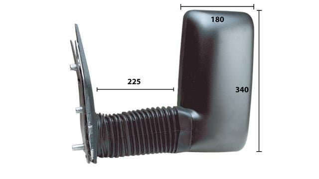 Espelho Esquerdo Manual Iveco Daily 00-06 Longo