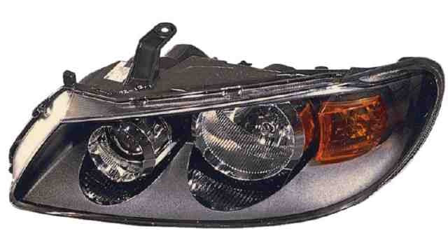 Farol Direito Nissan Almera 02-06 Mascara Preta