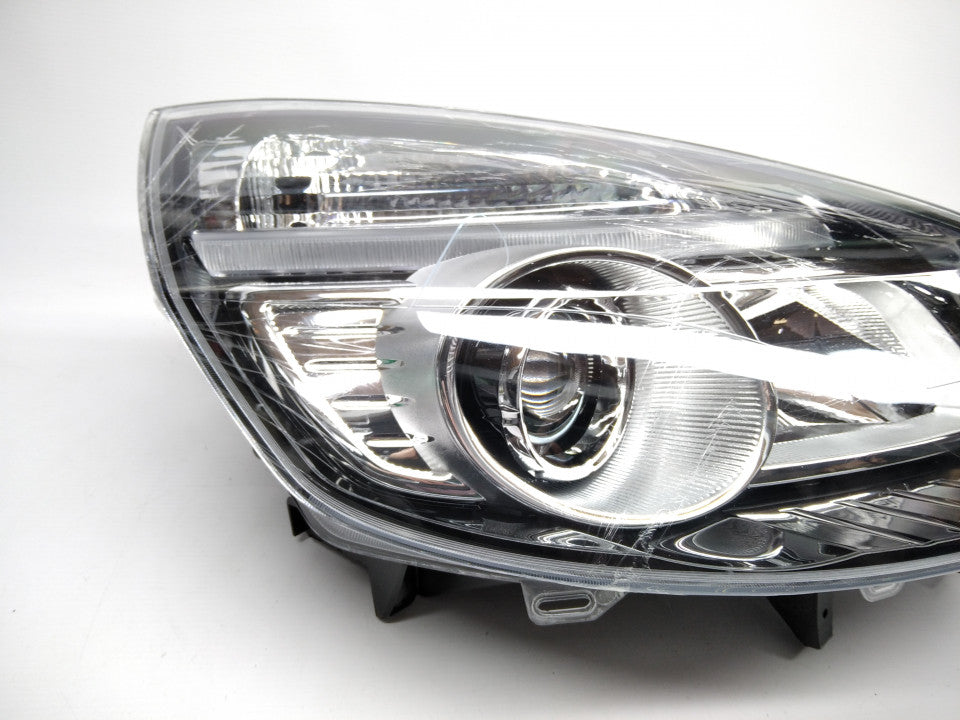 Farol Direito Renault Scenic II 05-08 Aro Preto