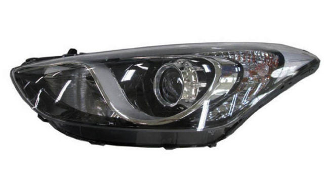 Farol Esquerdo Fundo Preto Hyundai 3/5P 15-20