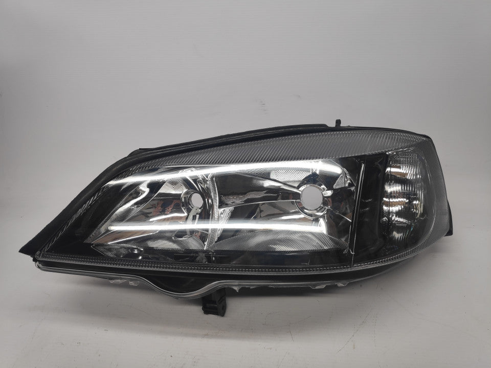 Farol Esquerdo Opel Astra G 98-04 Mascara Preta