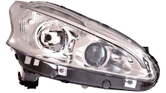 Farol Direito Led Peugeot 208 12-