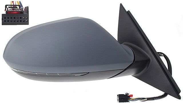 Espelho Direito Audi A6 11-15 8Pinos