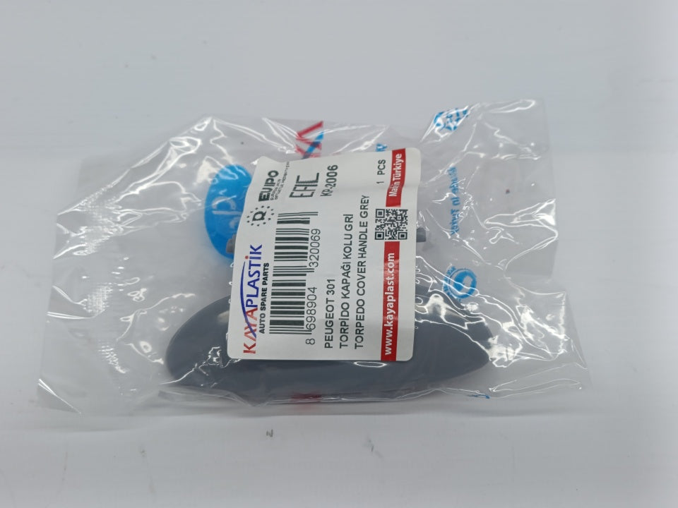 Puxador Porta Luvas Cinza Citroen C3 C2 Berlingo Peugeot 206 Partner 98-08