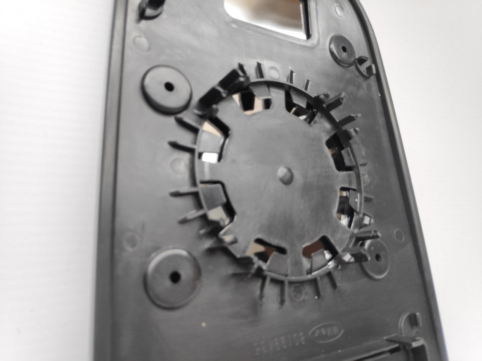 Vidro Espelho Esquerdo Vw Crafter Sprinter 06-16 Superior Suporte Redondo