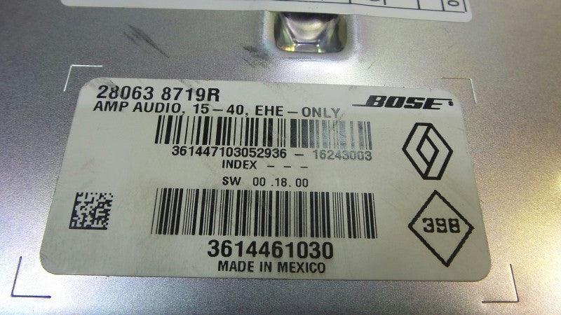 Amplificador Auto Radio Renault Bose