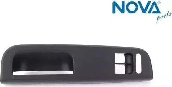 Capa Puxador Porta Frente Esquerdo Vw Golf IV Passat Bora Black 2 vidros