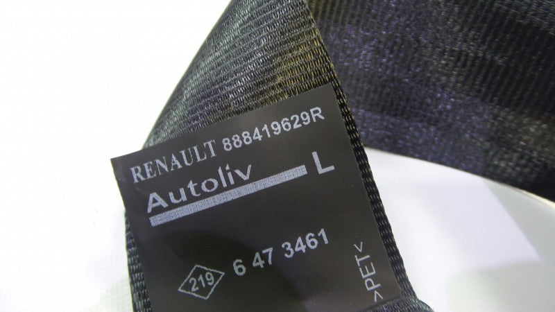 Cinto Tras Esquerdo Renault Clio IV 12 - 19