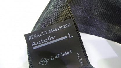 Cinto Tras Esquerdo Renault Clio IV 12 - 19