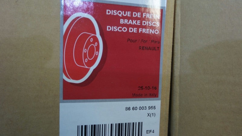 Disco Travao Frente Renault Twingo III 14 -