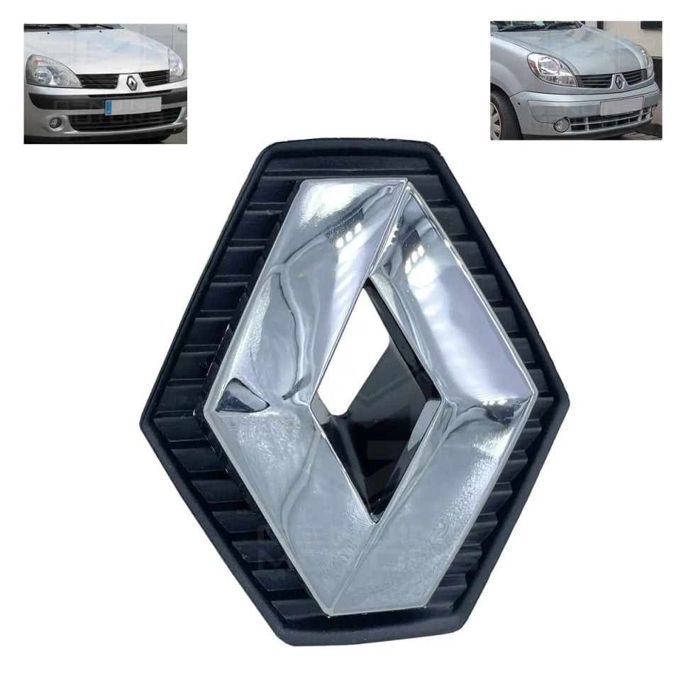 Emblema Frontal C/ Moldura "Renault" Clio II 01-06