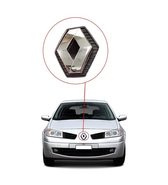Emblema Frontal C/ Moldura "Renault" Megane Scenic Espace 02-12