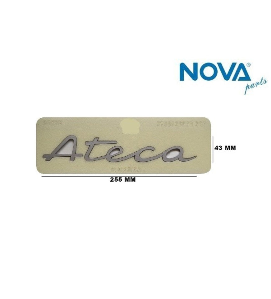 Emblema Letring Traseiro Seat Ateca