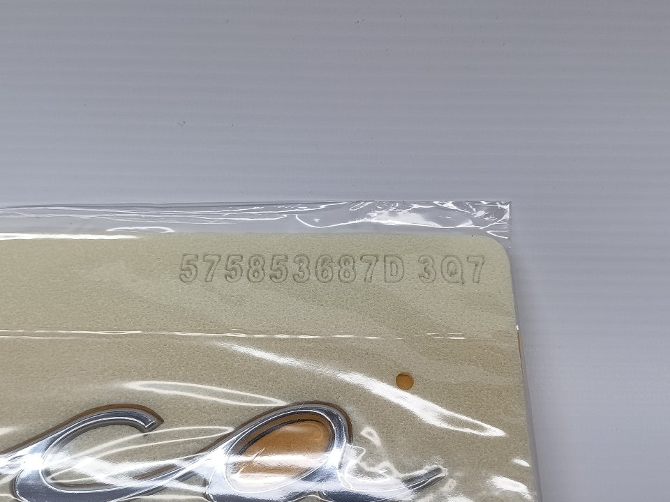 Emblema Letring Traseiro Seat Ateca