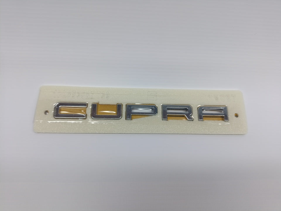 Emblema Letring Traseiro Seat CUPRA