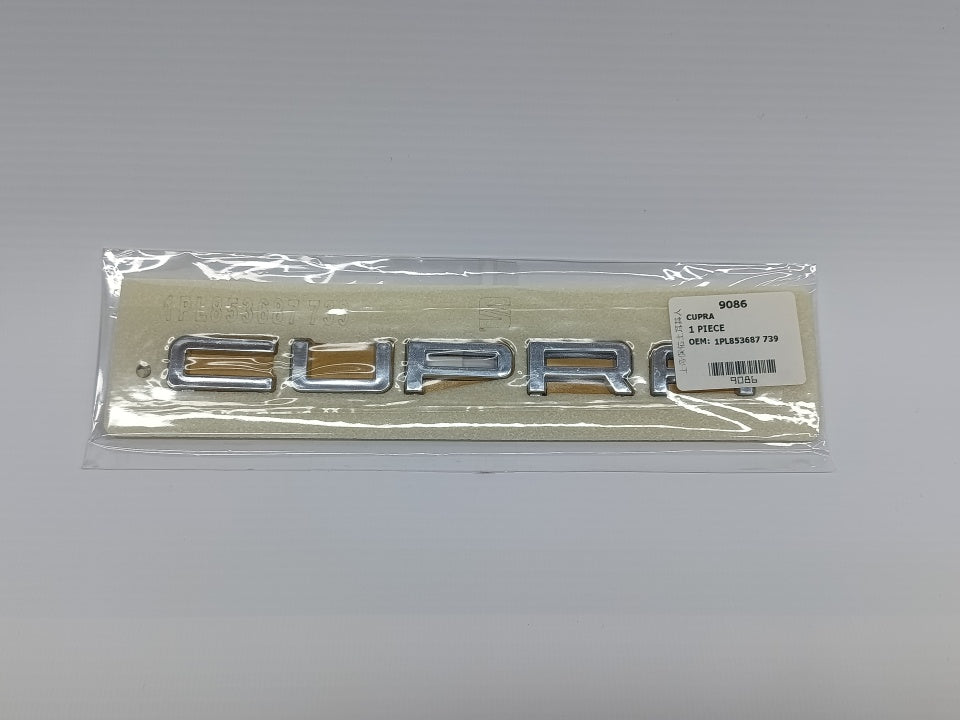 Emblema Letring Traseiro Seat CUPRA