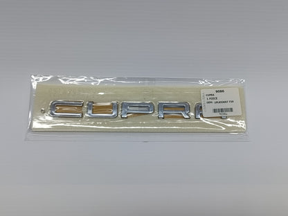 Emblema Letring Traseiro Seat CUPRA