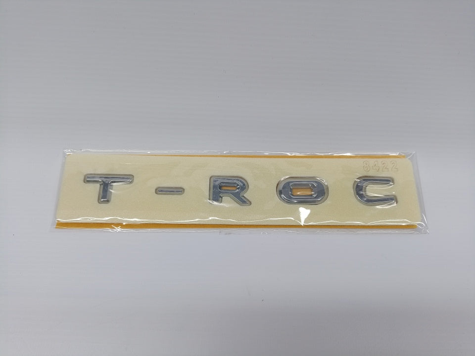 Emblema Letring Traseiro VW T-ROC