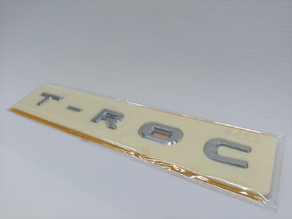 Emblema Letring Traseiro VW T-ROC