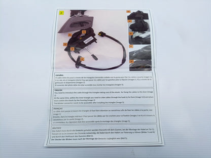 Espelho Direito Citroen C4 10- Rebativel