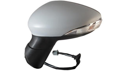Espelho Direito Eletrico Asferico P/ Pintar C/ Pisca Ford B-Max 12-