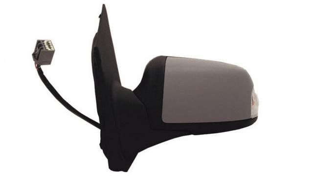 Espelho Direito Eletrico Asferico Termico P/ Pintar C/ Pisca Ford Focus 04-07
