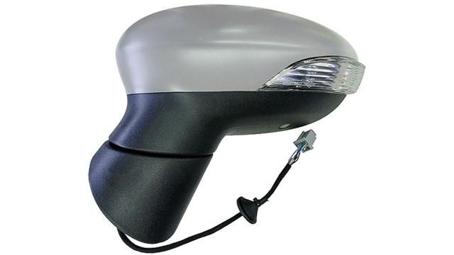 Espelho Direito Eletrico C/ Pisca e Luz Presença Ford Fiesta 12-