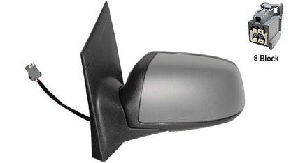 Espelho Direito Eletrico Termico P/ Pintar Ford Focus 04-07