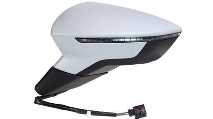 Espelho Direito Rebativel C/ Pisca 8 Pinos Seat Leon | 13-