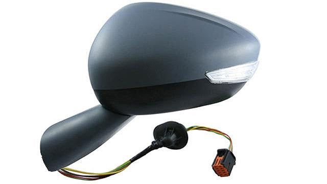 Espelho Direito Rebativel C/ Pisca e Luz Cortesia Citroen C4 Picasso | 13-