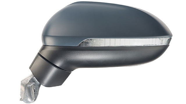 Espelho Esquerdo Electrico P/ Pintar C/ Pisca VW Passat 14-20
