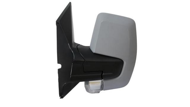 Espelho Esquerdo Manual Convexo P/ Pintar C/ Pisca Ford Tourneo Custom 12- / Transit Custom 12-