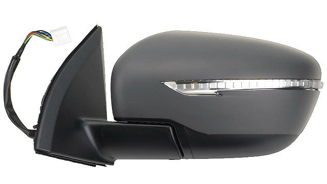Espelho Esquerdo Rebativel C/ Pisca 9 Pinos Nissan Qashqai | 14-