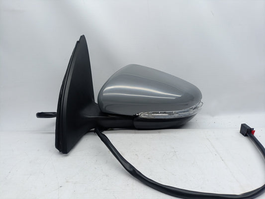 Espelho Esquerdo Vw Golf VI 08-12 C/ Luz Presença Rebativel