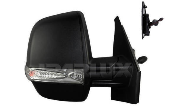 Espelho Manual Fiat Doblo Direito Direito 15- 2Vidros