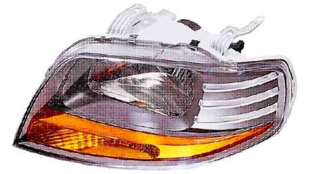 Farol Chevrolet Kalos 3/5P 2002 a 2008 Esquerdo Eletrico