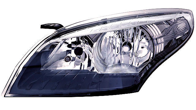Farol Direito Banda Superior Cromado Renault Megane III 12-14