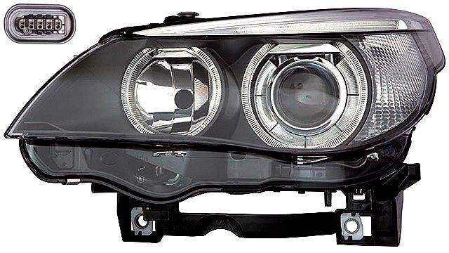 Farol Direito Bmw E60 03-07 Xenon
