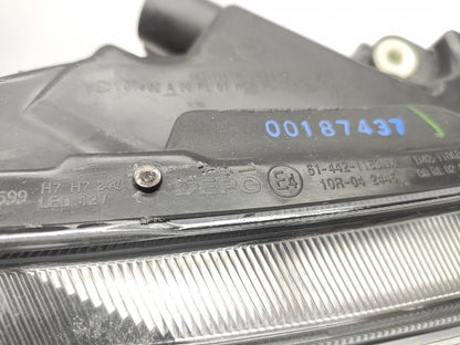 Farol Direito C/ Luz Diurna Opel Astra J 10-16 Mascara Preta