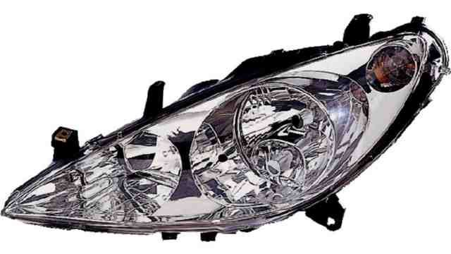 Farol Direito C/ Nevoeiro Peugeot 307 01-05