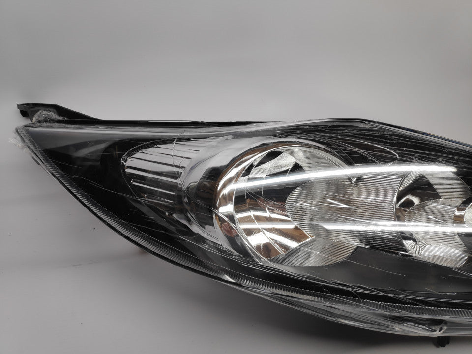 Farol Direito Eletrico C/ Motor Ford Fiesta VI 3 / 5P 08-13 Mascara Preta