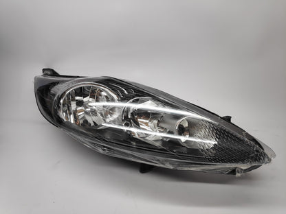 Farol Direito Eletrico C/ Motor Ford Fiesta VI 3 / 5P 08-13 Mascara Preta