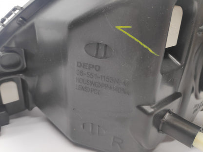 Farol Direito Eletrico Dacia Logan 04-08