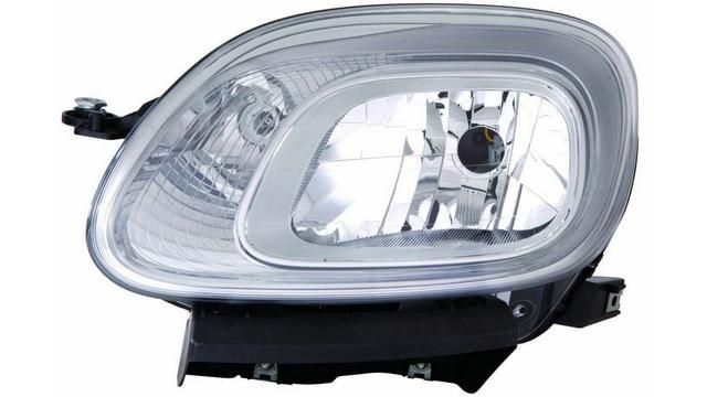 Farol Direito Eletrico Fiat Panda 12-