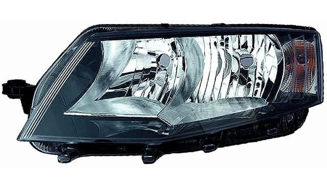 Farol Direito Eletrico Skoda Octavia 4P/ Combi 13-