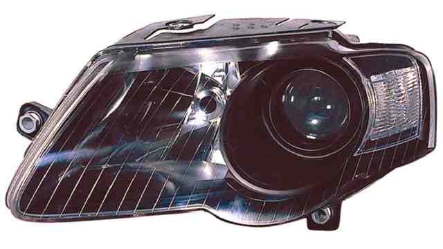 Farol Direito Eletrico Vw Passat 05-10 Mascara Preta
