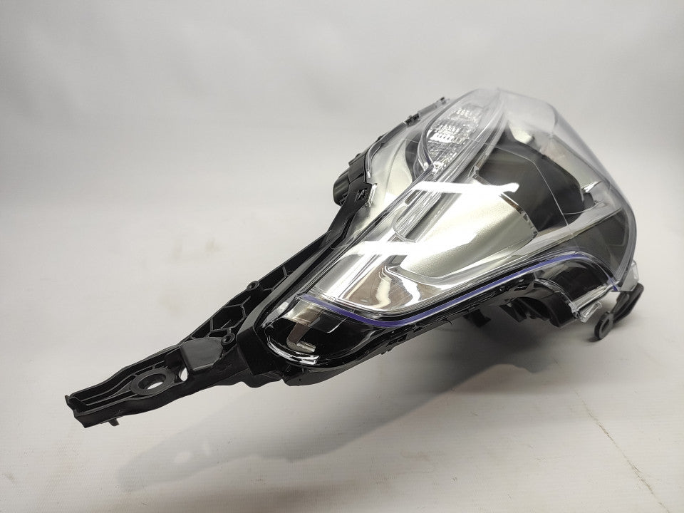 Farol Direito Fundo Negro Led Peugeot 208 15-