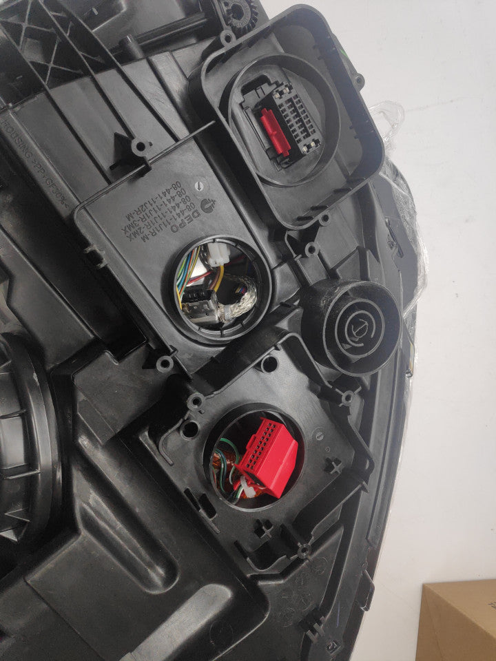 Farol Direito Fundo Negro Volkswagen Golf VII 12-17 Led