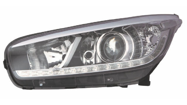 Farol Direito Led Kia Ceed 12-15